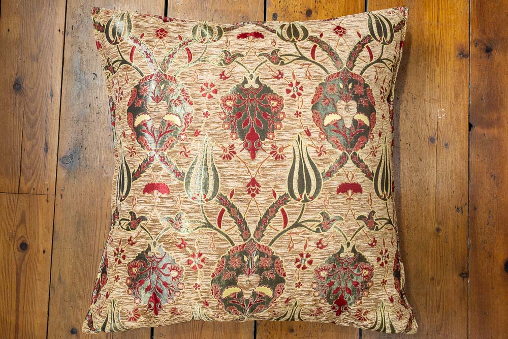 Medium Sandalwood Ottoman Turkish Tulip Cushion Cover 68x68cm